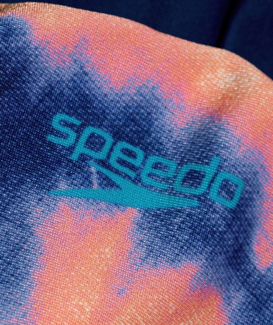 Speedo badedragt til piger - Printed Pulseback - Multi