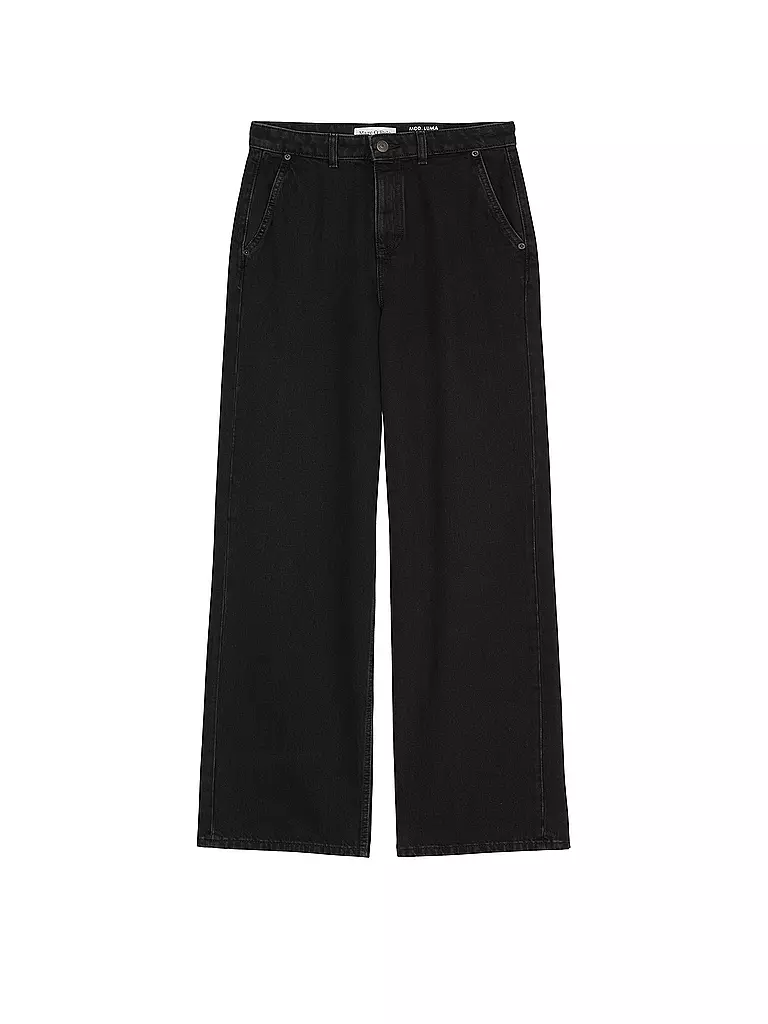 MARC O'POLO Jeans Wide Fit LUMA schwarz