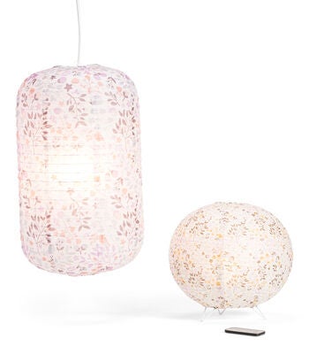 Lilou Lilou Tak og Bordlampe Bird Garden, Hvit