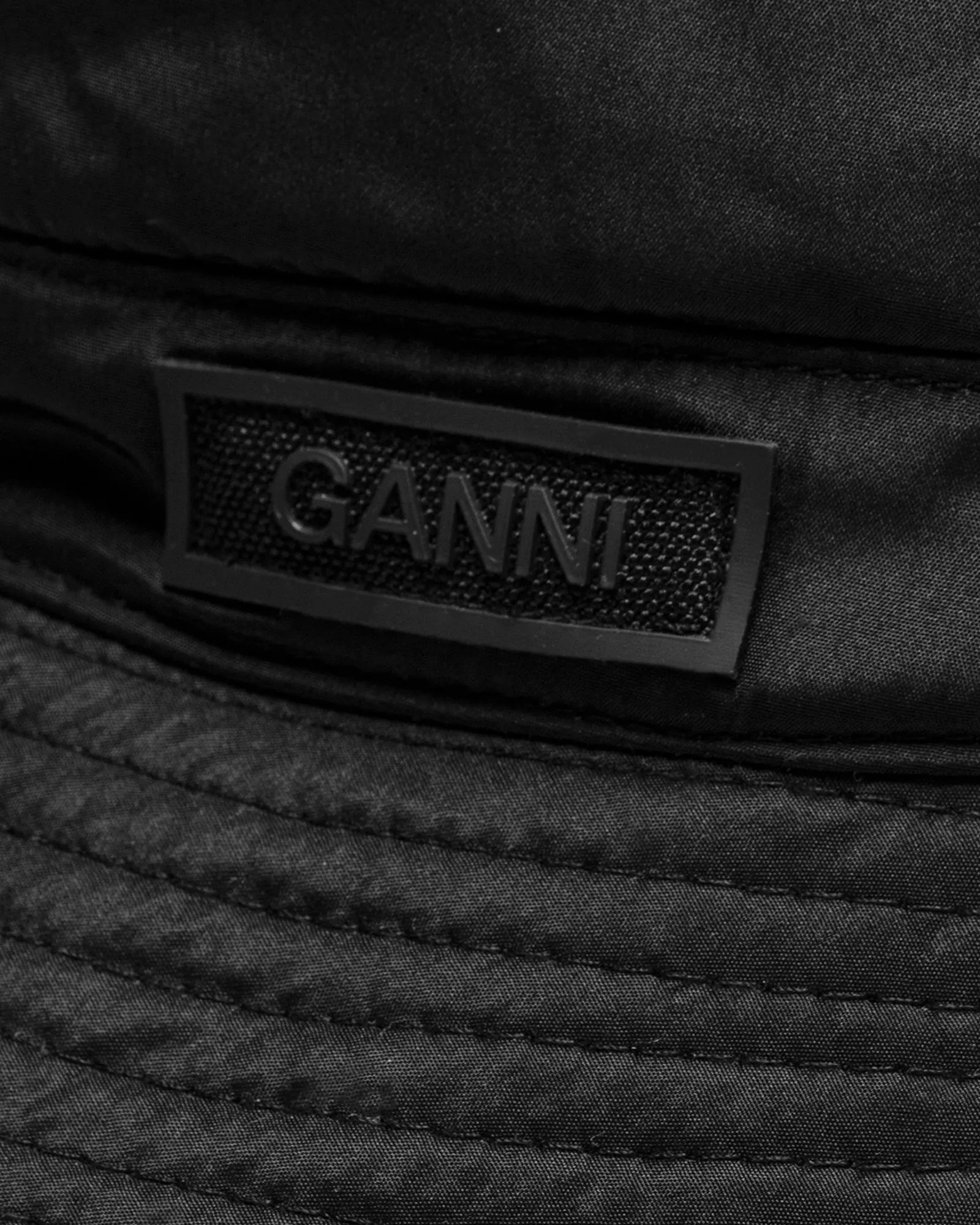 Ganni Recycled Tech Bucket Hat