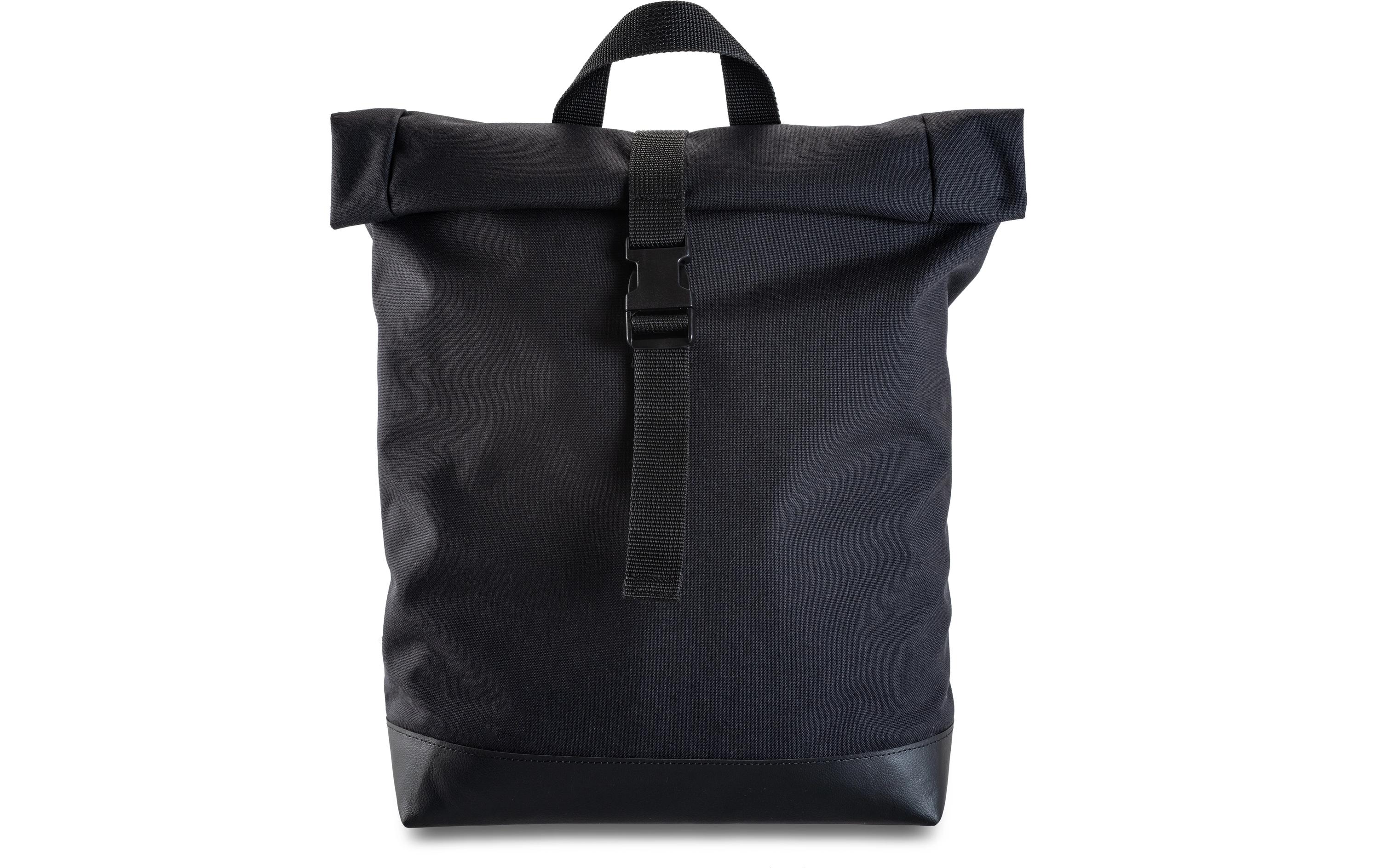 Rucksack Rolltop Schwarz, 22 l<br>Freizeitrucksack