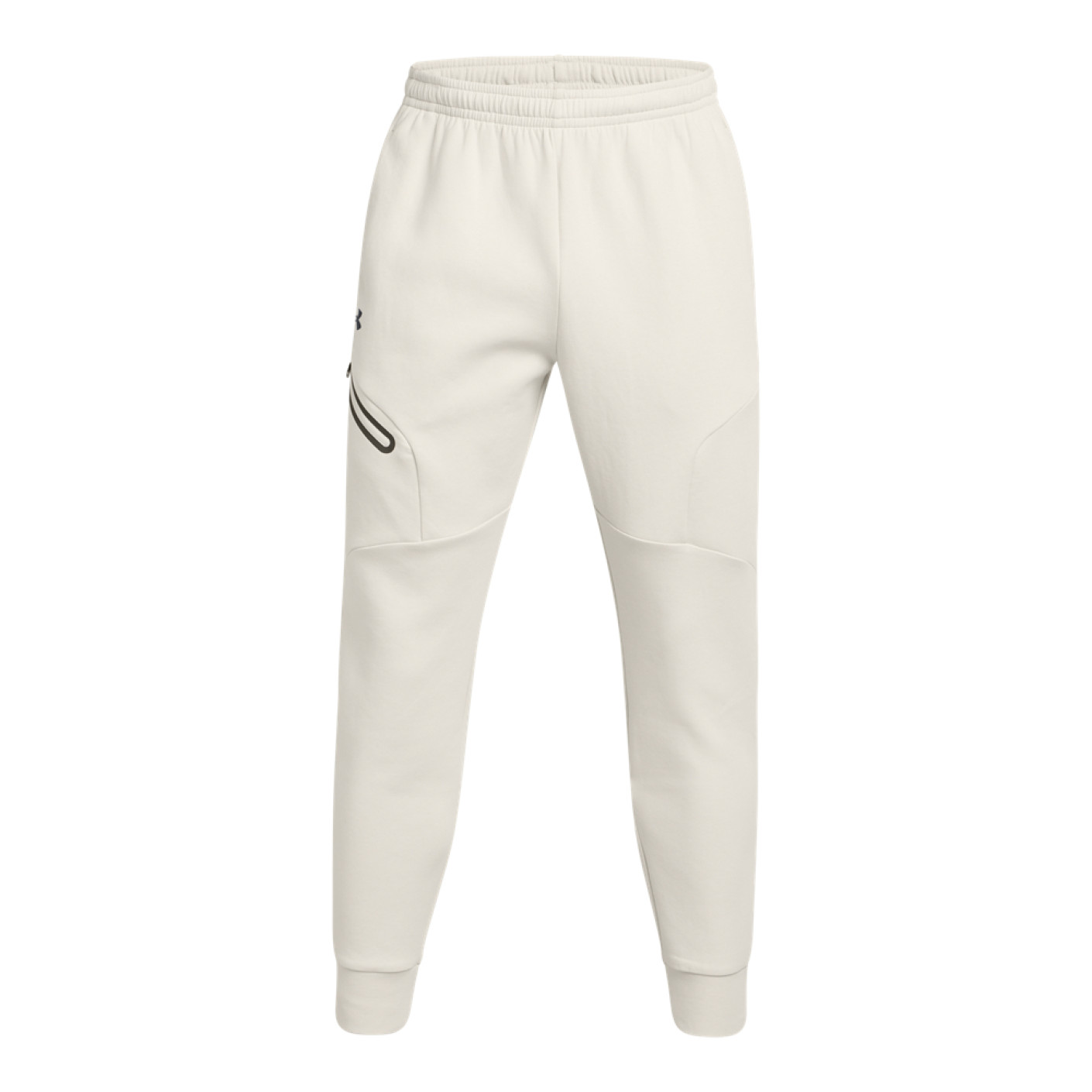 Under Armour Unstoppable Fleece Joggingpak Hooded Full-Zip Wit Zwart