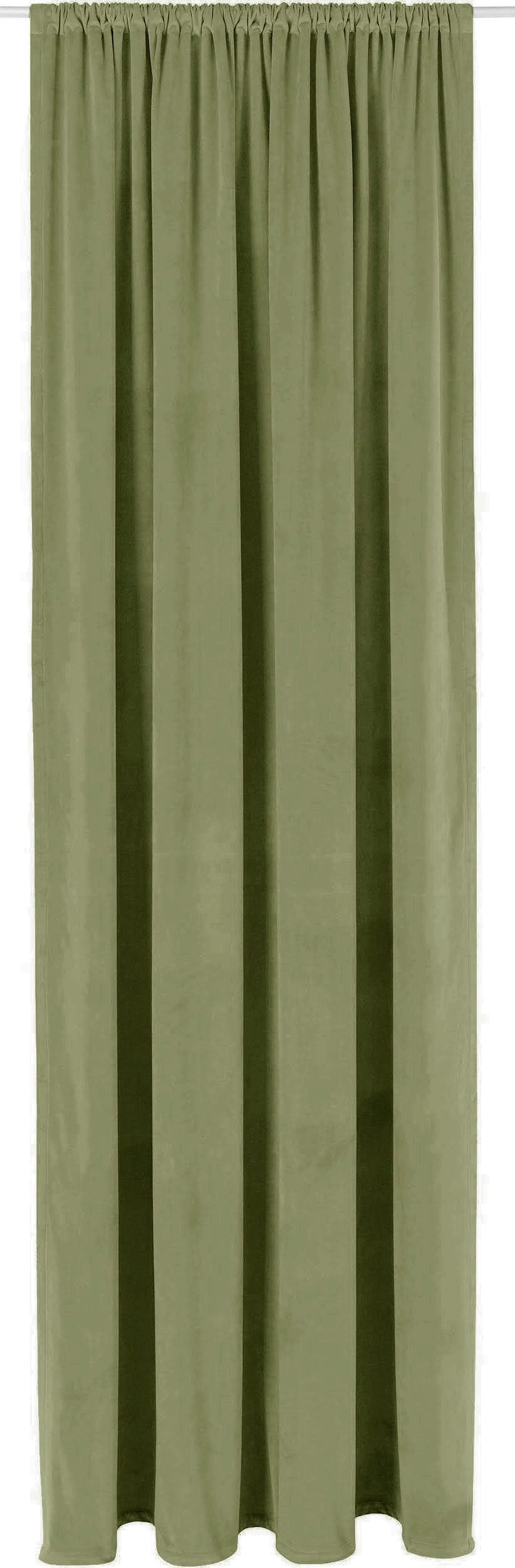 LeGer Home by Lena Gercke Vorhang »Samt Ladina« Stangendurchzug 1 Stk. tlg. blickdicht, gewebt, verschiedene Grössen, 1 Stück, Bestseller