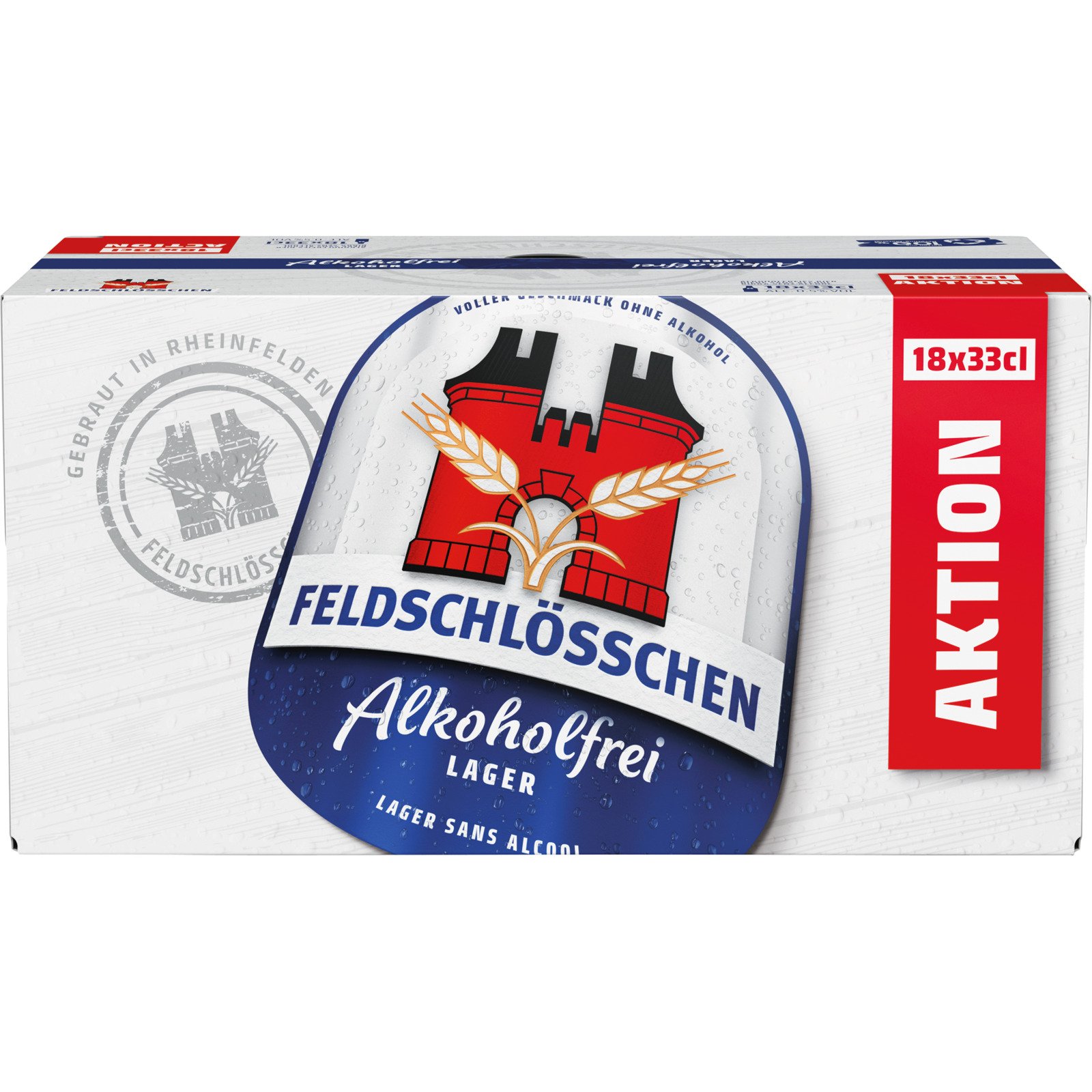 Feldschlösschen alkoholfrei 18 x 33 cl Flaschen