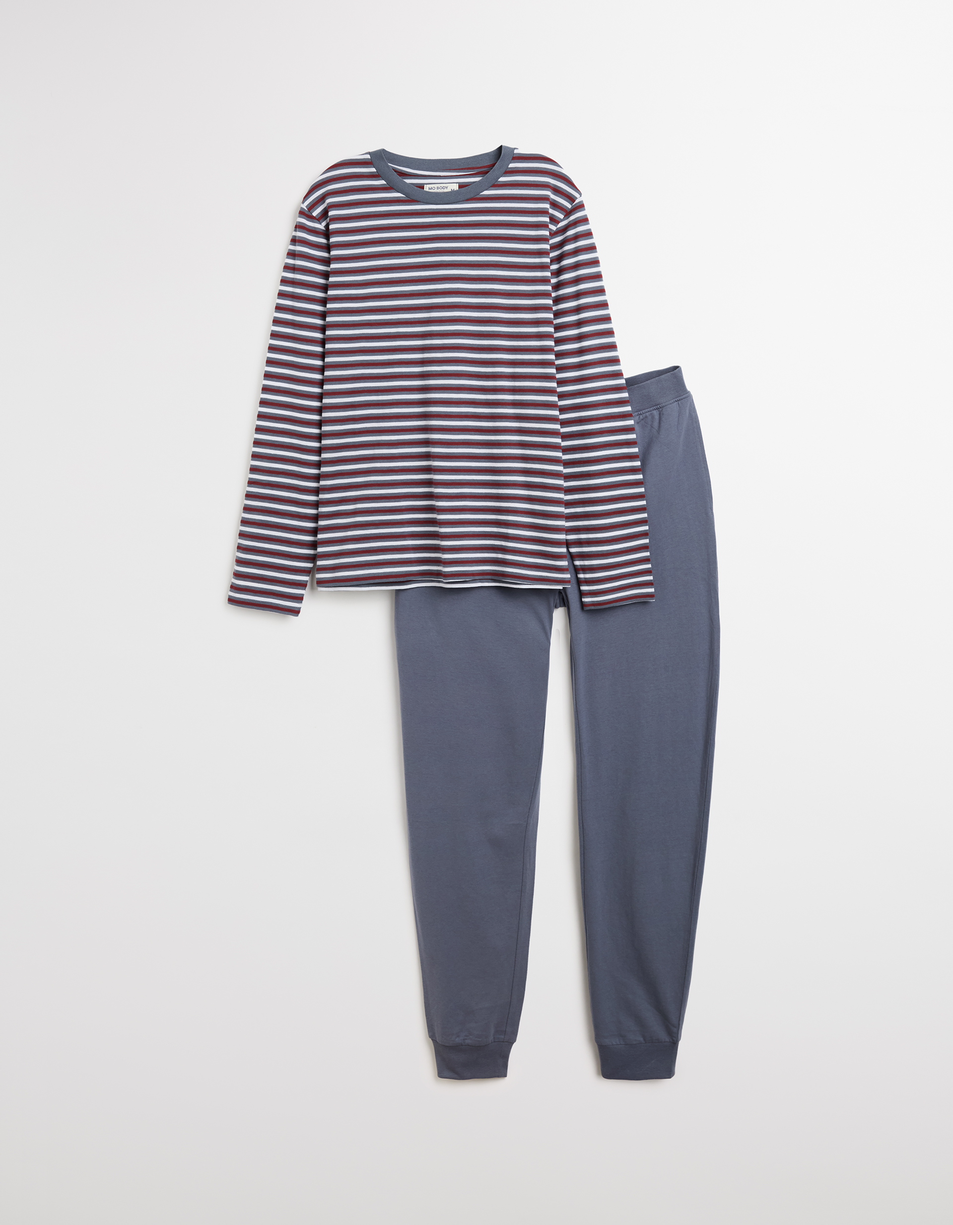 Pijama de Riscas, Homem, Azul Escuro