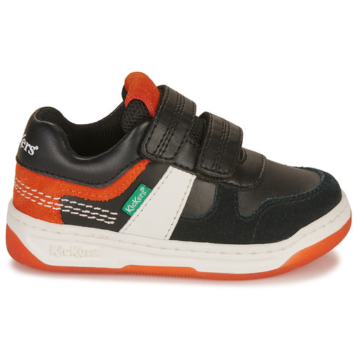 Kickers - KALIDO - Noir / Orange