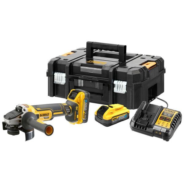 DeWALT Rebarbadora 125mm 18V Powerstack - DCG409H2T-QW