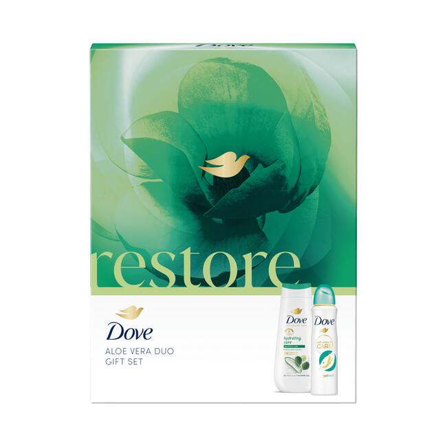 Dove Advanced Care Aloe Duo Giftset Refresh