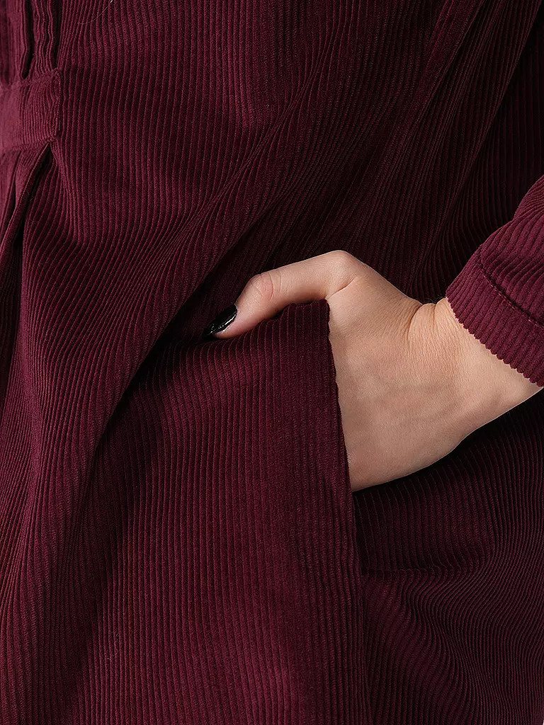 FELI & HANS Midikleid dunkelrot