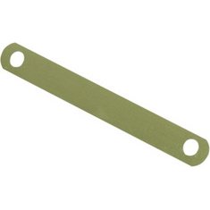 Barrette de maintien en métal, laqué en couleur laiton