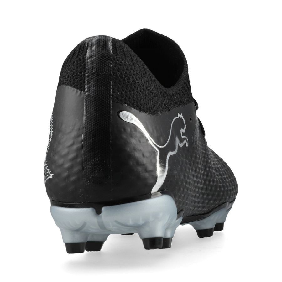 PUMA Future 7 Pro FG/AG Eclipse - Noir/Argenté Enfant