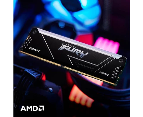 Kingston Kingston FURY Beast RGB 16GB DDR4 3600MHz DIMM RGB - CL17, Kit of 2