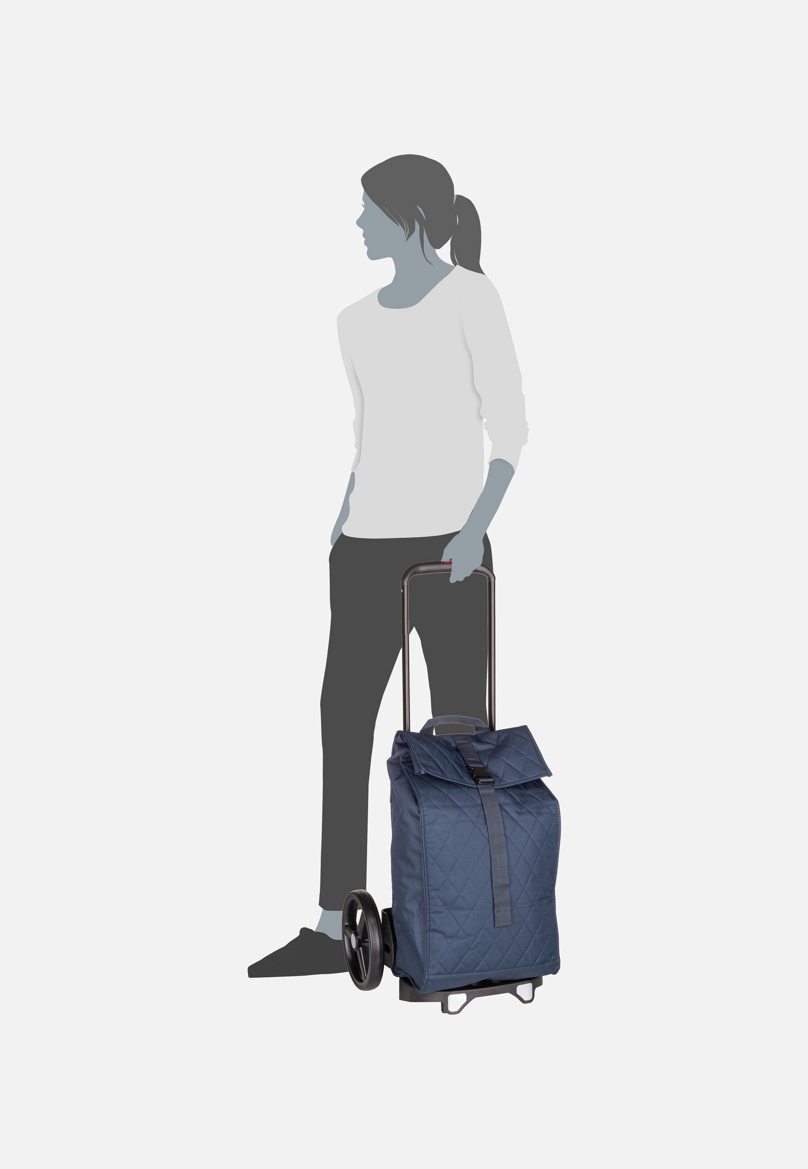 citycruiser Rhombus Rhombus Midnight Gold - Einkaufstrolley