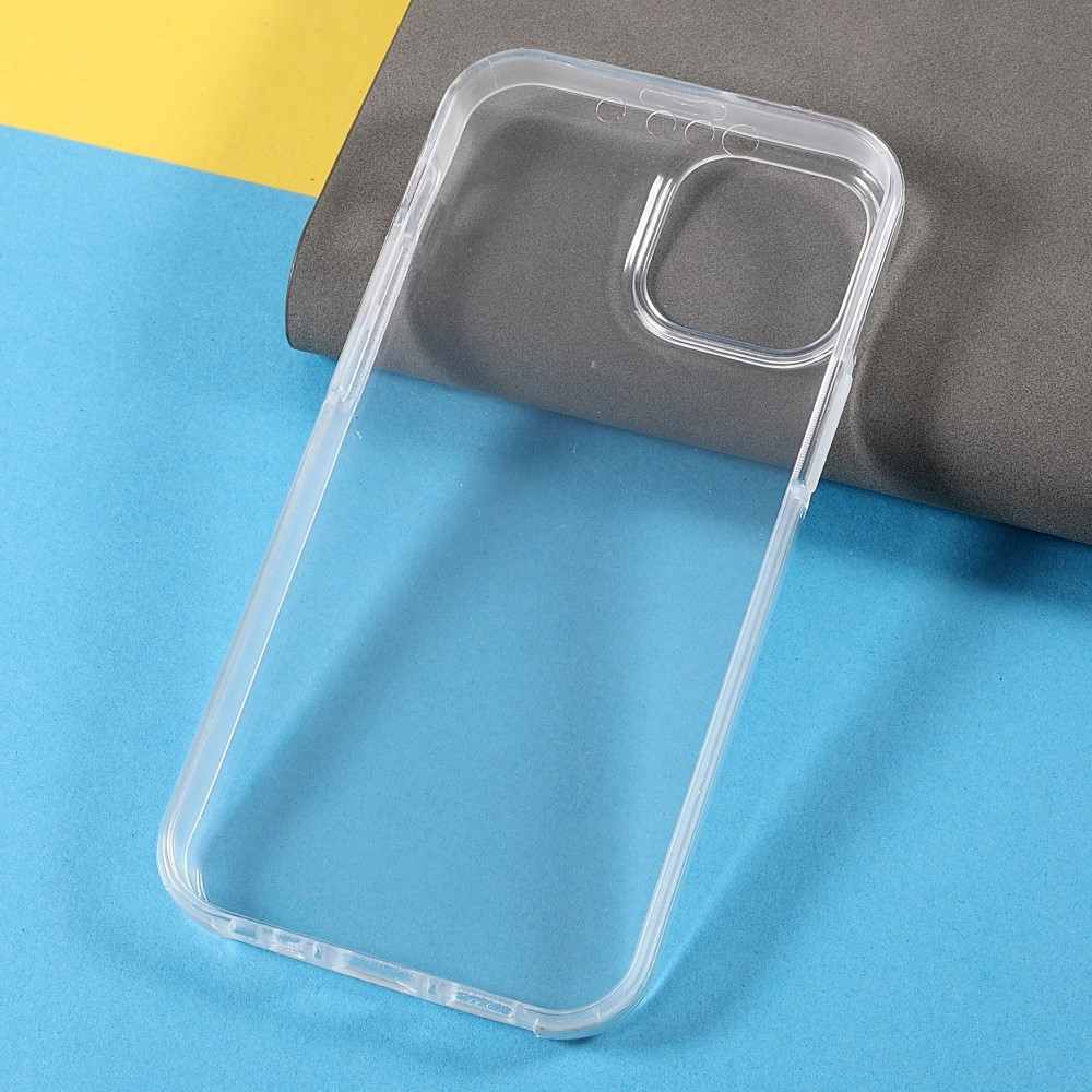 2in1 iPhone 13 Full Protection Schutz Hülle   Displayschutz (Front/Back) - Transparent