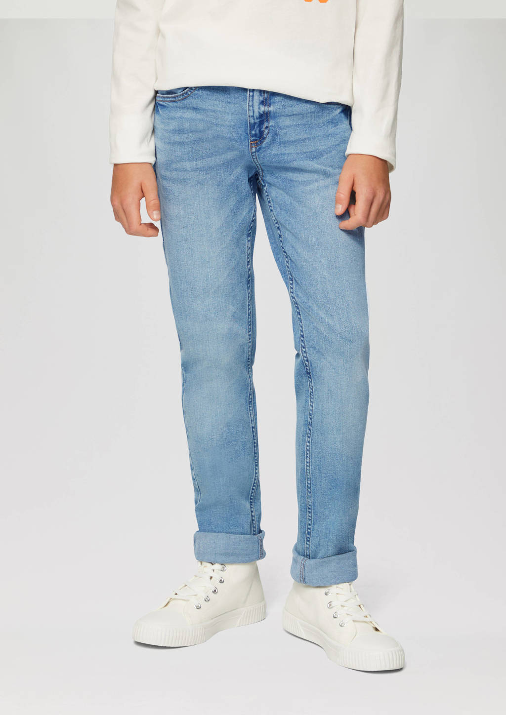 s.Oliver regular fit jeans light blue denim