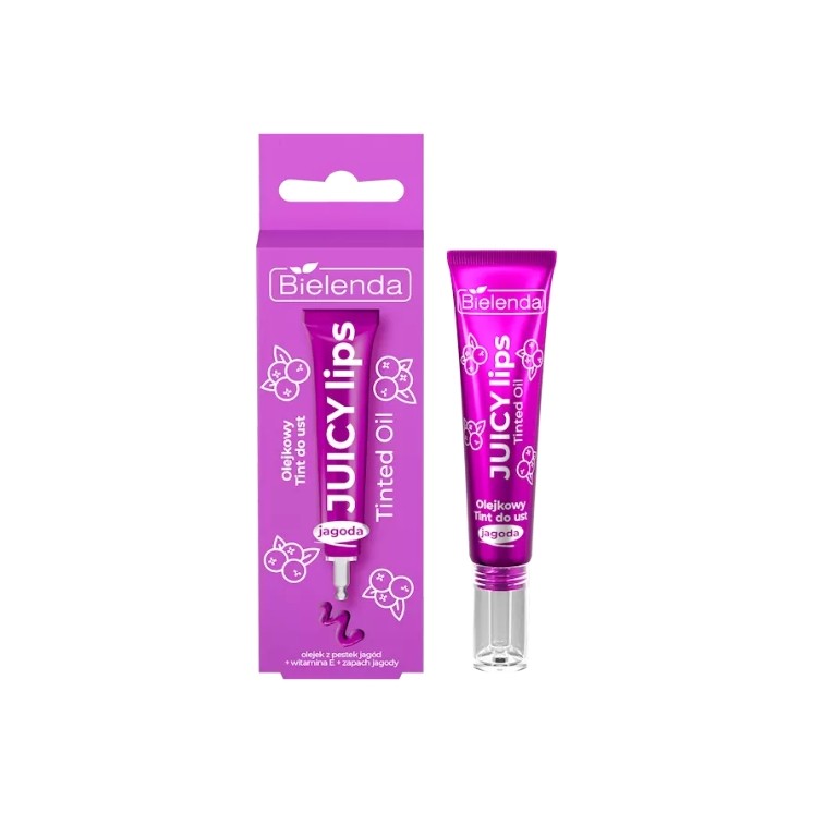 Bielenda Juicy Tint Lippenöl Lippentönung Beere 10 g