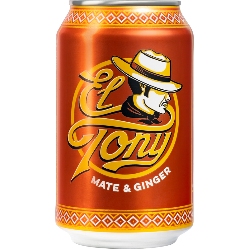 El Tony Mate&Ginger, 33 cl, 24 Stück