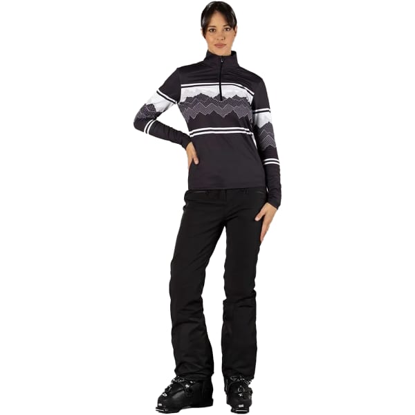 Sweat polaire CMP WOMAN HZ SOFTECH NERO BIANCO