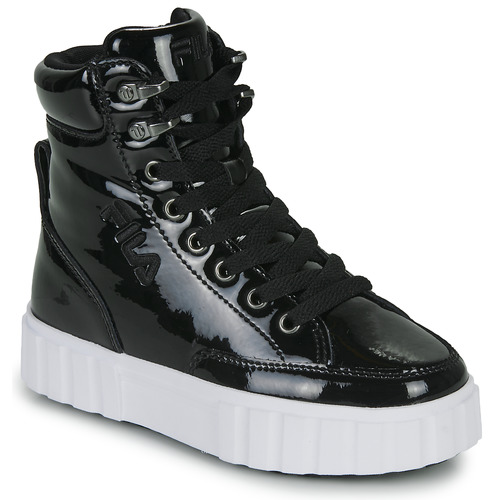 Fila - SANDBLAST HIGH - Noir vernis