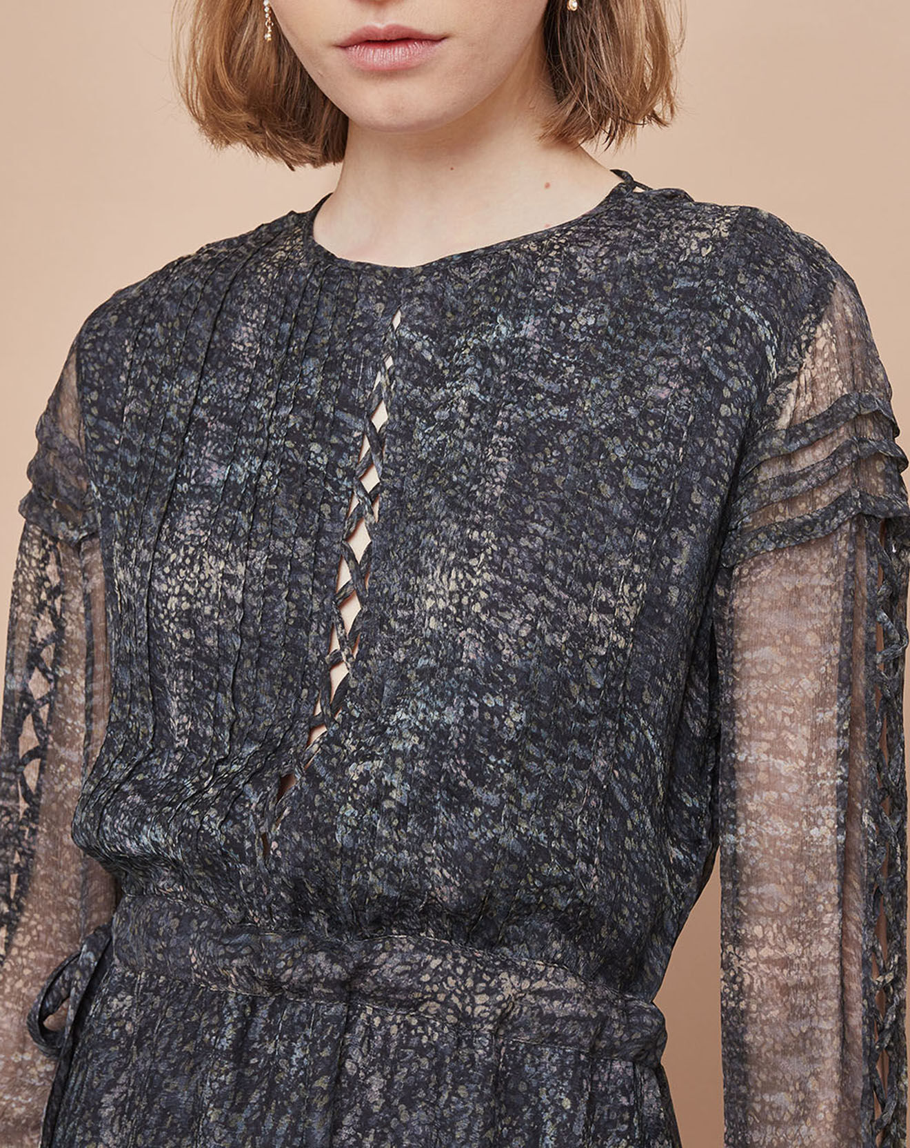 Mare di Latte Robe Frances granit encre