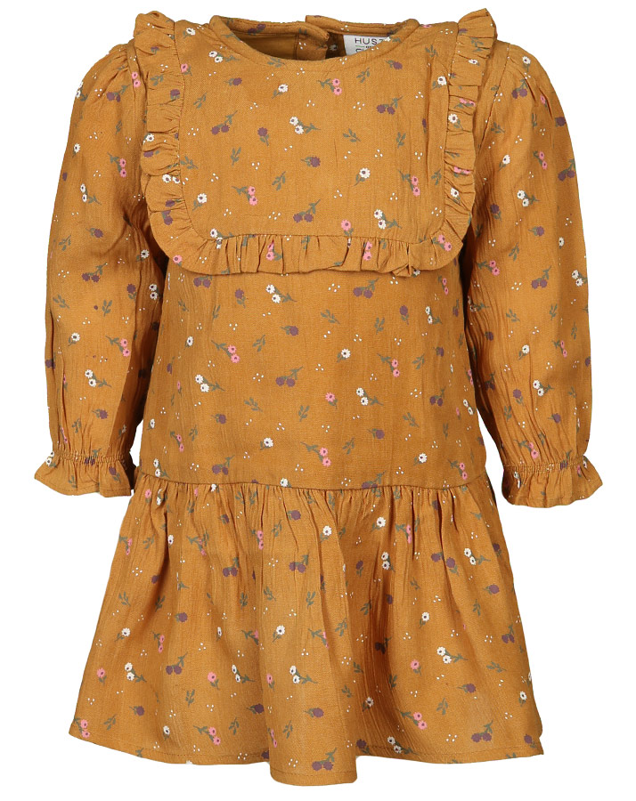Langarm-Kleid KIRSE in cinnamon