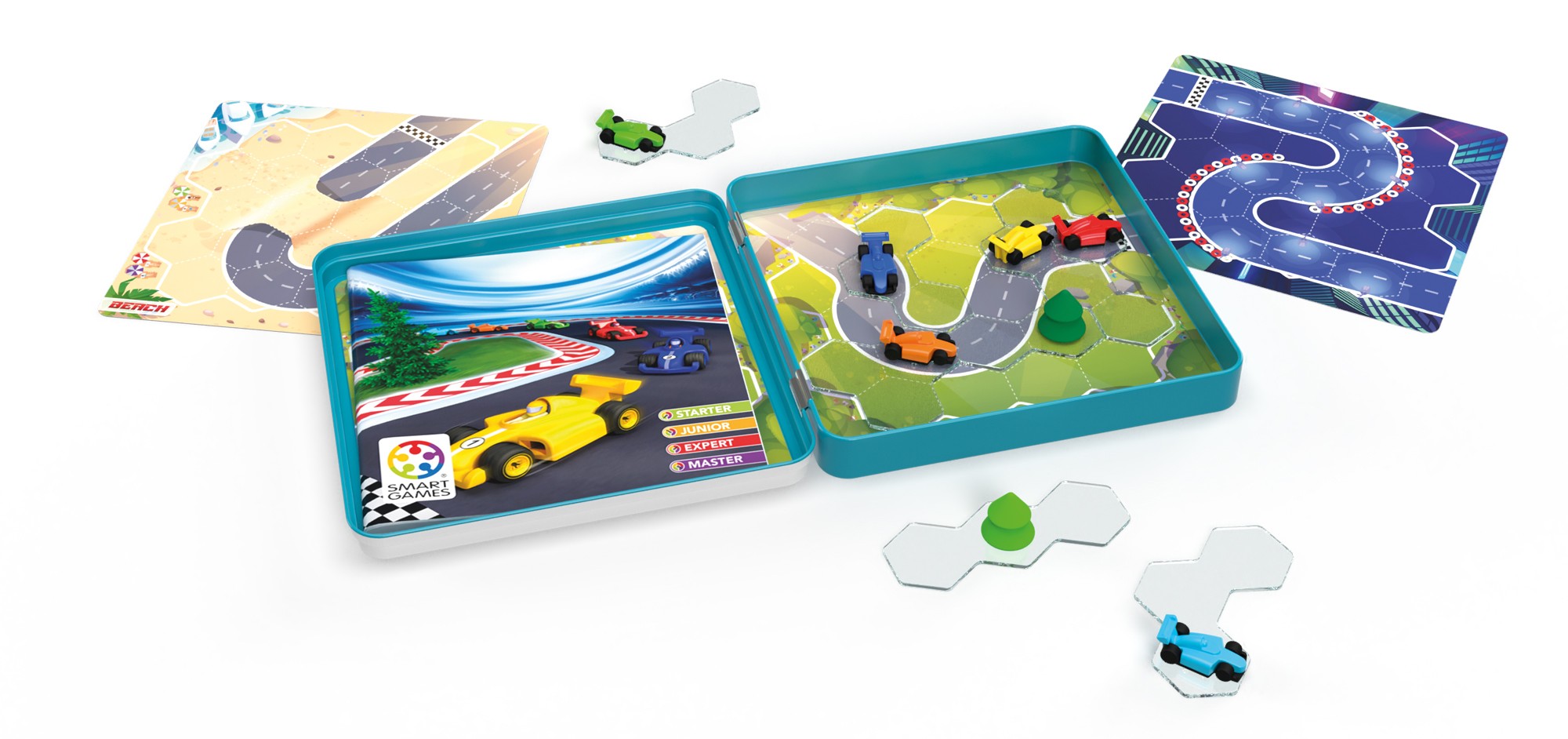 SmartGames - Magnetic Travel Tin - Førsteposition (Nordic)