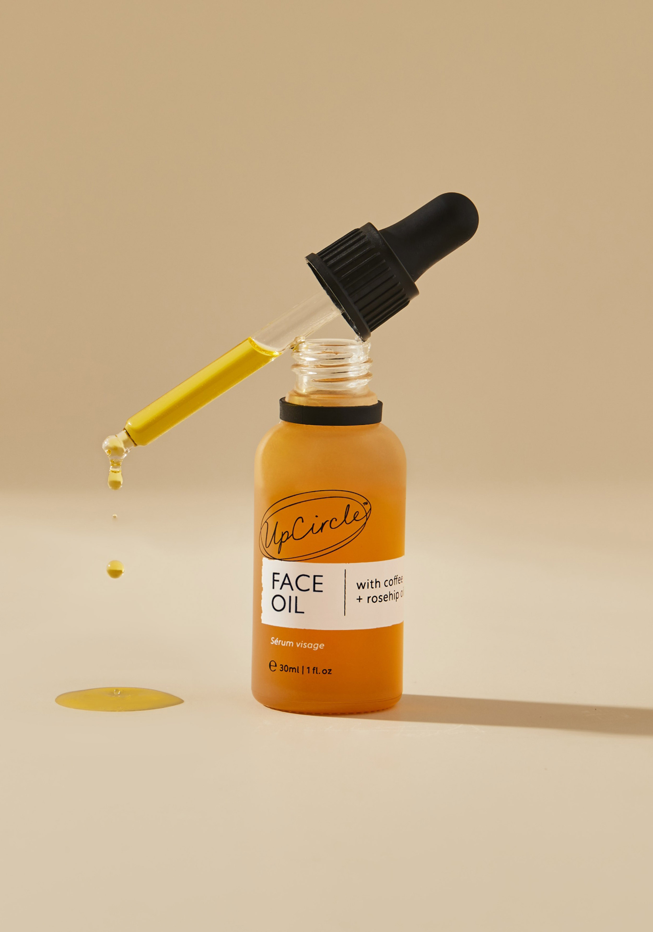 UpCircle Gesichtsöl Organic Face Oil Coffee, Rosehip Oils