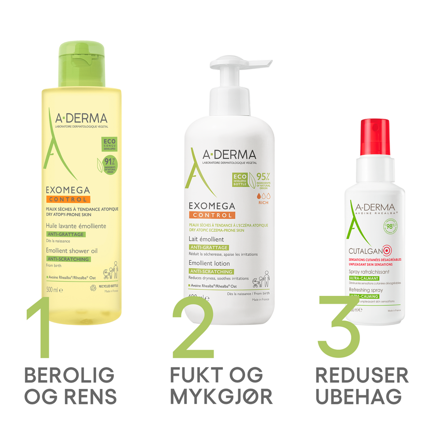 A-Derma Exomega Control Lotion 400 ml