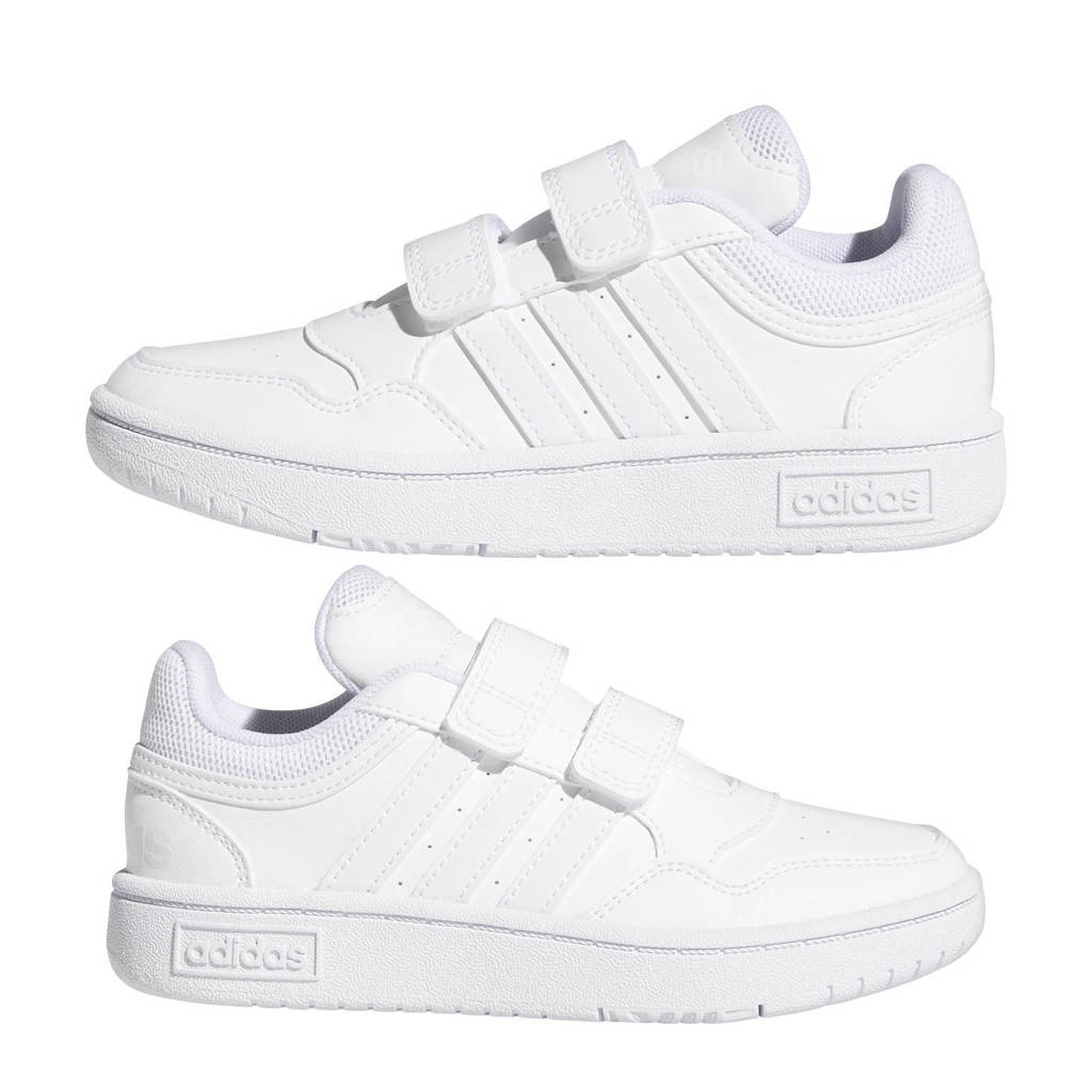 adidas Hoops 3.0 sneakers wit