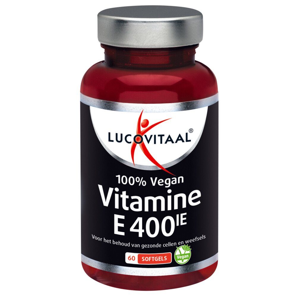 Lucovitaal Vitamine E 400 IE 100% Vegan60 capsules