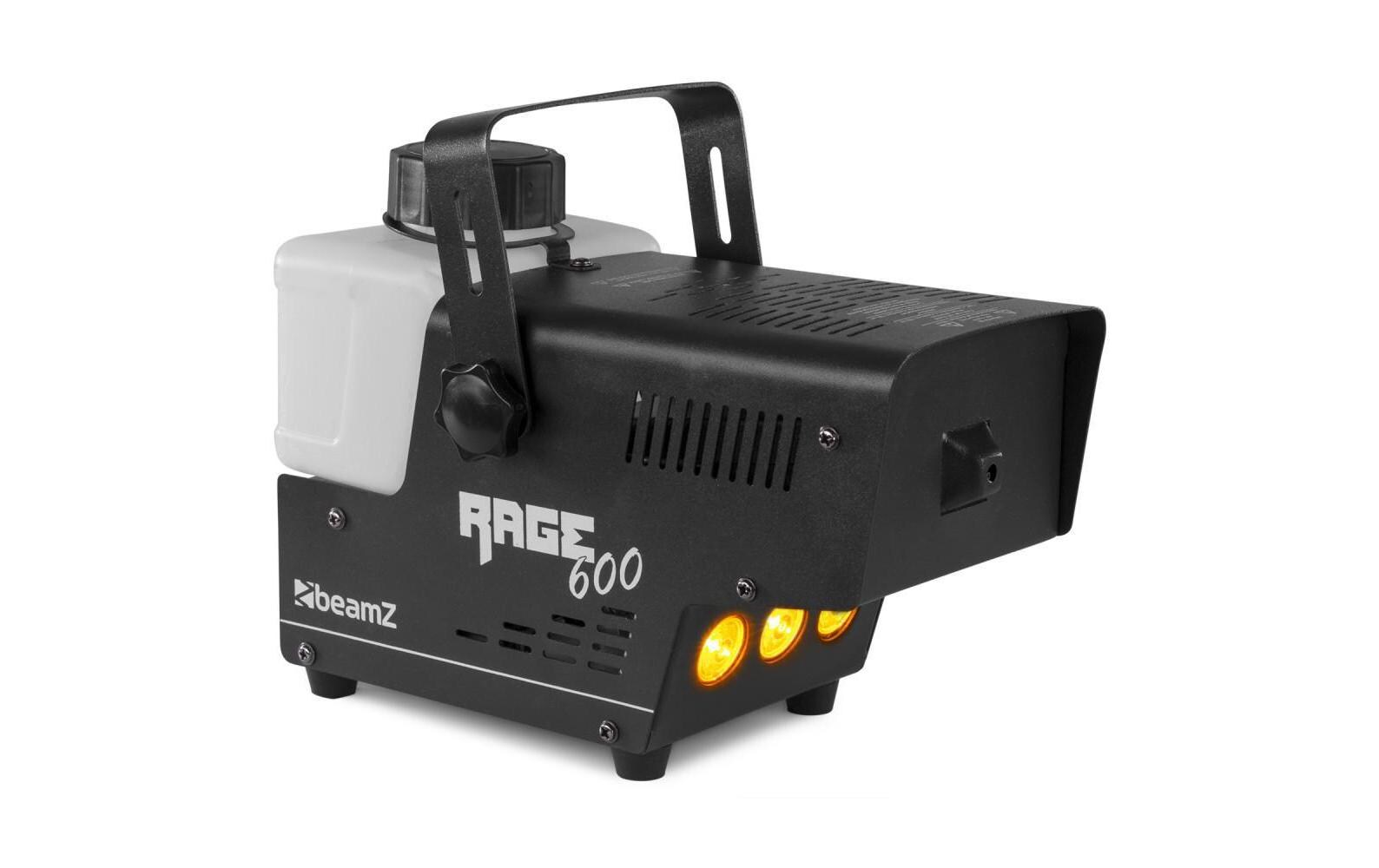 Nebelmaschine Rage 600LEDKompakte Nebelmaschine für kleine Räume