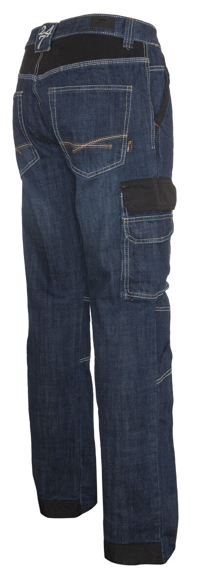247 Jeans Grizzly D30 - Werkspijkerbroek Heren - Donker denim blauw - 32 - 32