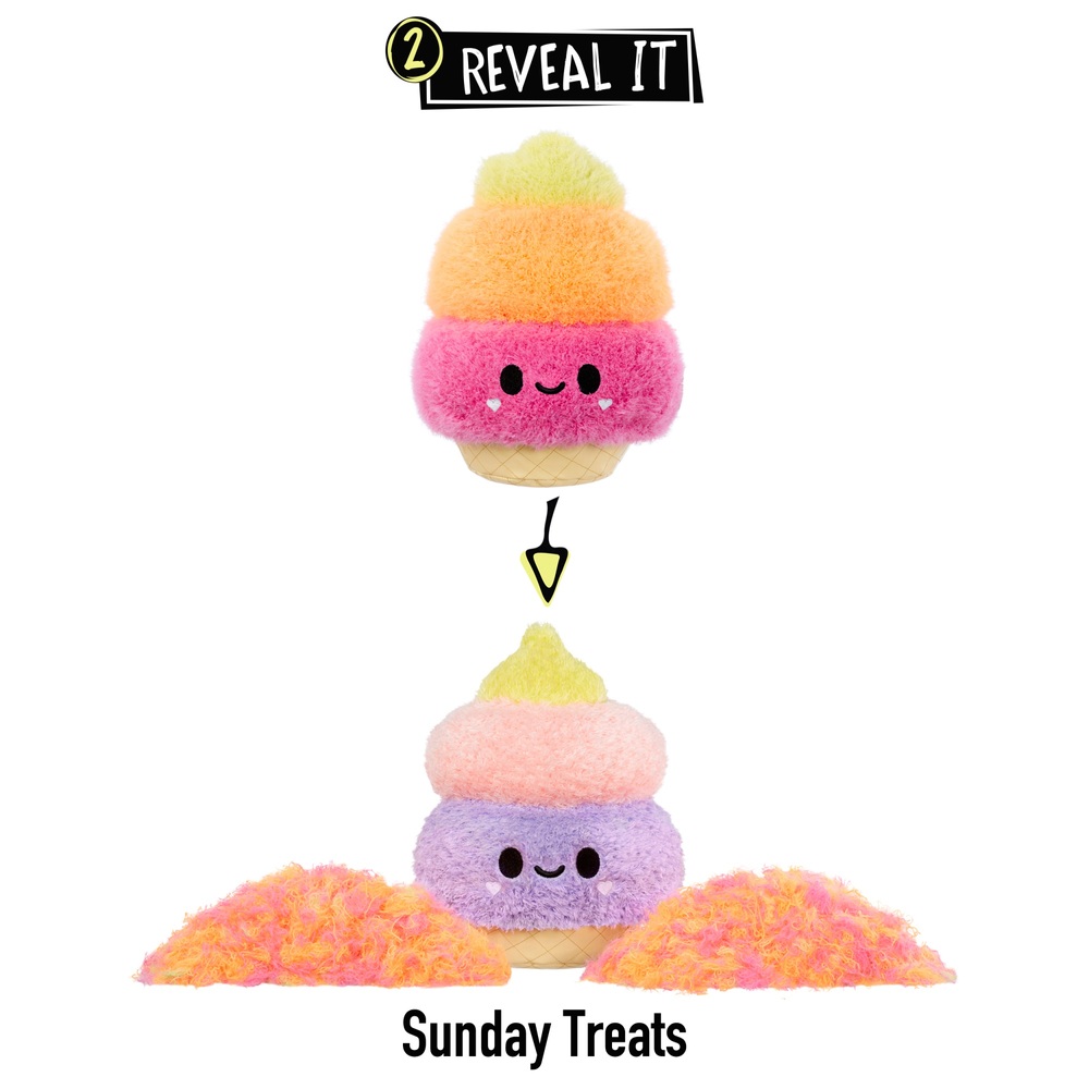 Fluffie Stuffiez Großes Plüsch-Eiscreme