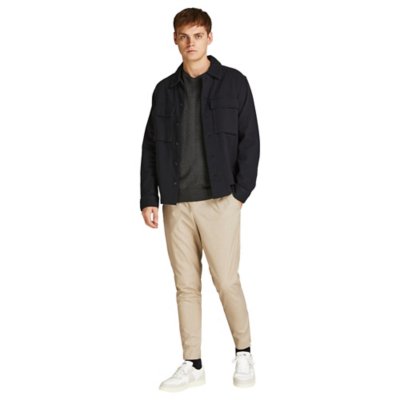 Pull homme Jjeemil Knit V-Neck Noos JACK JONES