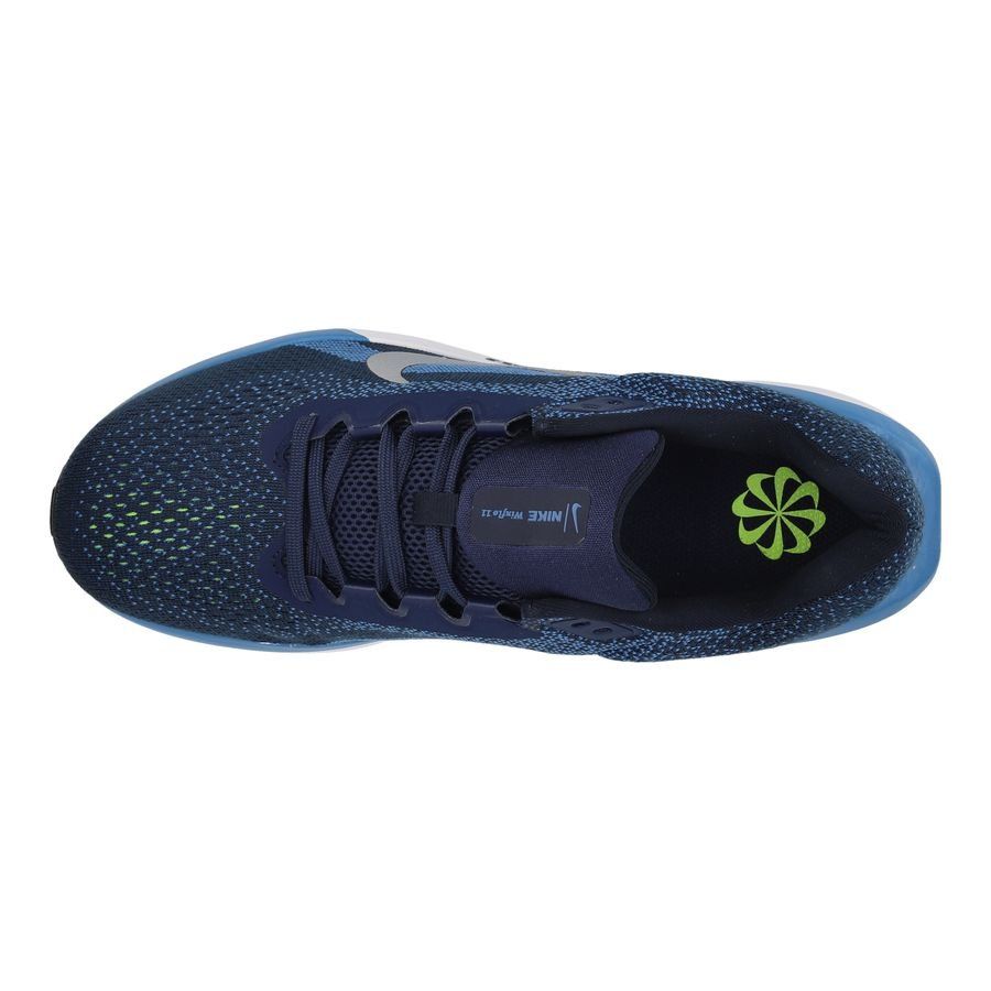 Nike Chaussures de Running Winflo 11 - Bleu Marine/Blanc/Bleu