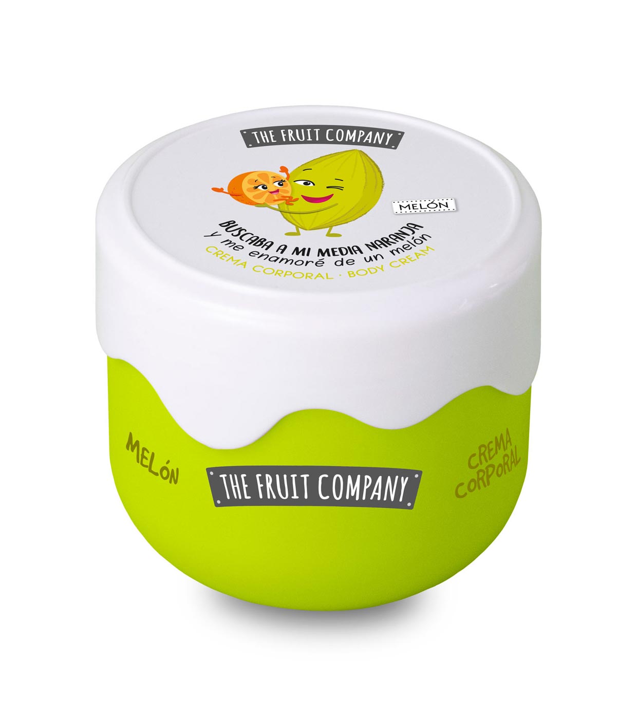 The Fruit Company - Creme corporal com efeito seda - Melão