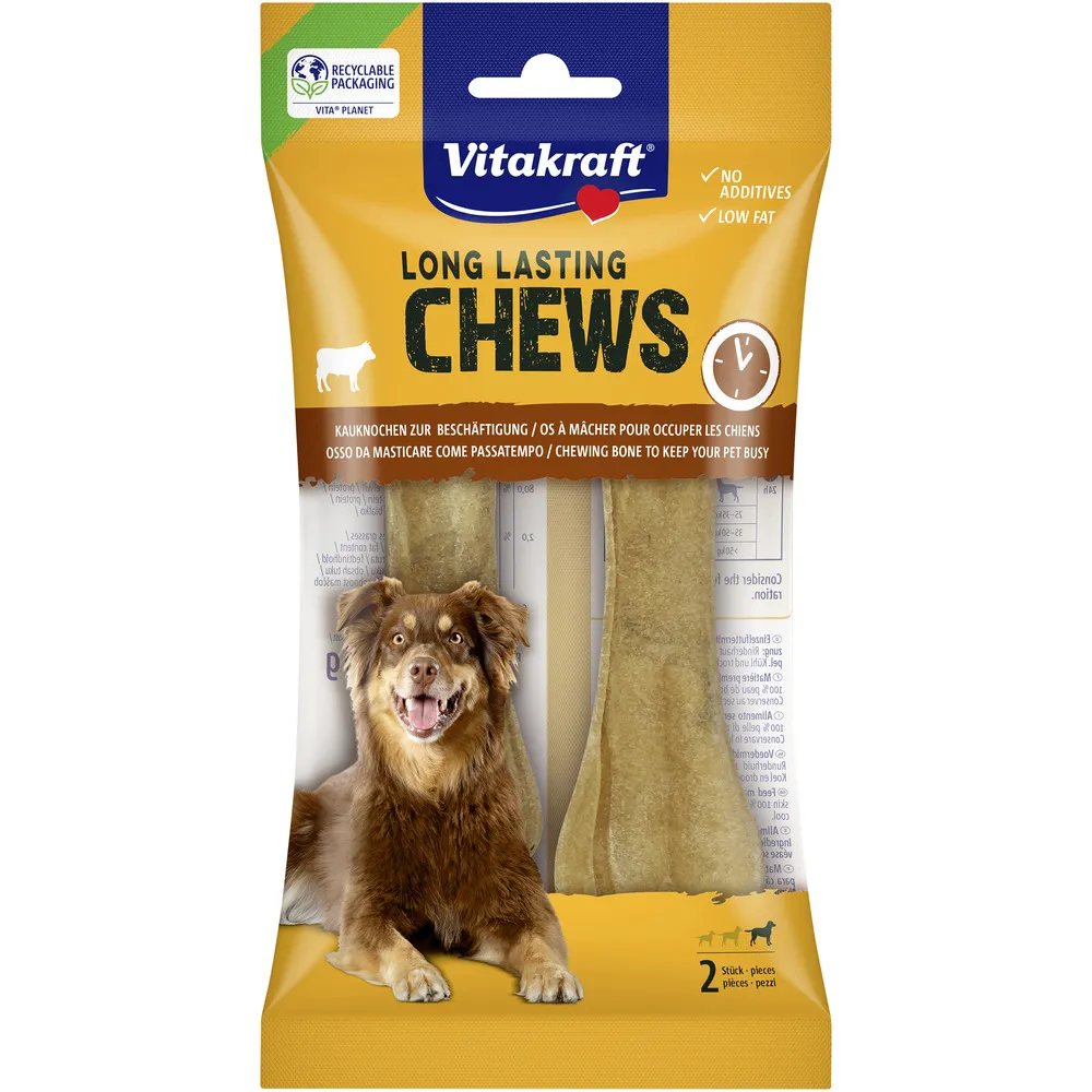 Vitakraft LONG LASTING CHEWS Tyggeben, 14cm - 2 stk.