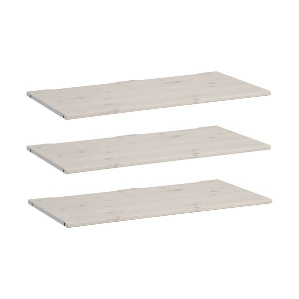 LIFETIME Kidsrooms Legplank Whitewash 3 Stuks