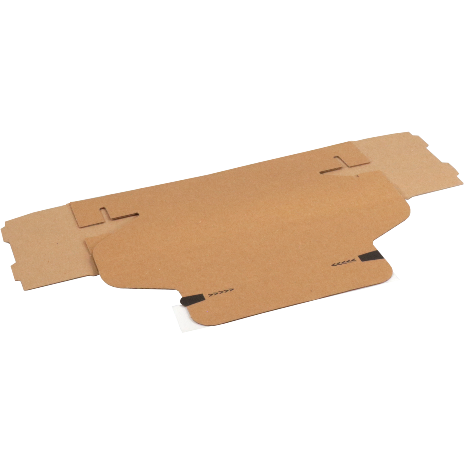 SendProof® Postpakketdoos, golfkarton, 140x101x43mm, bruin