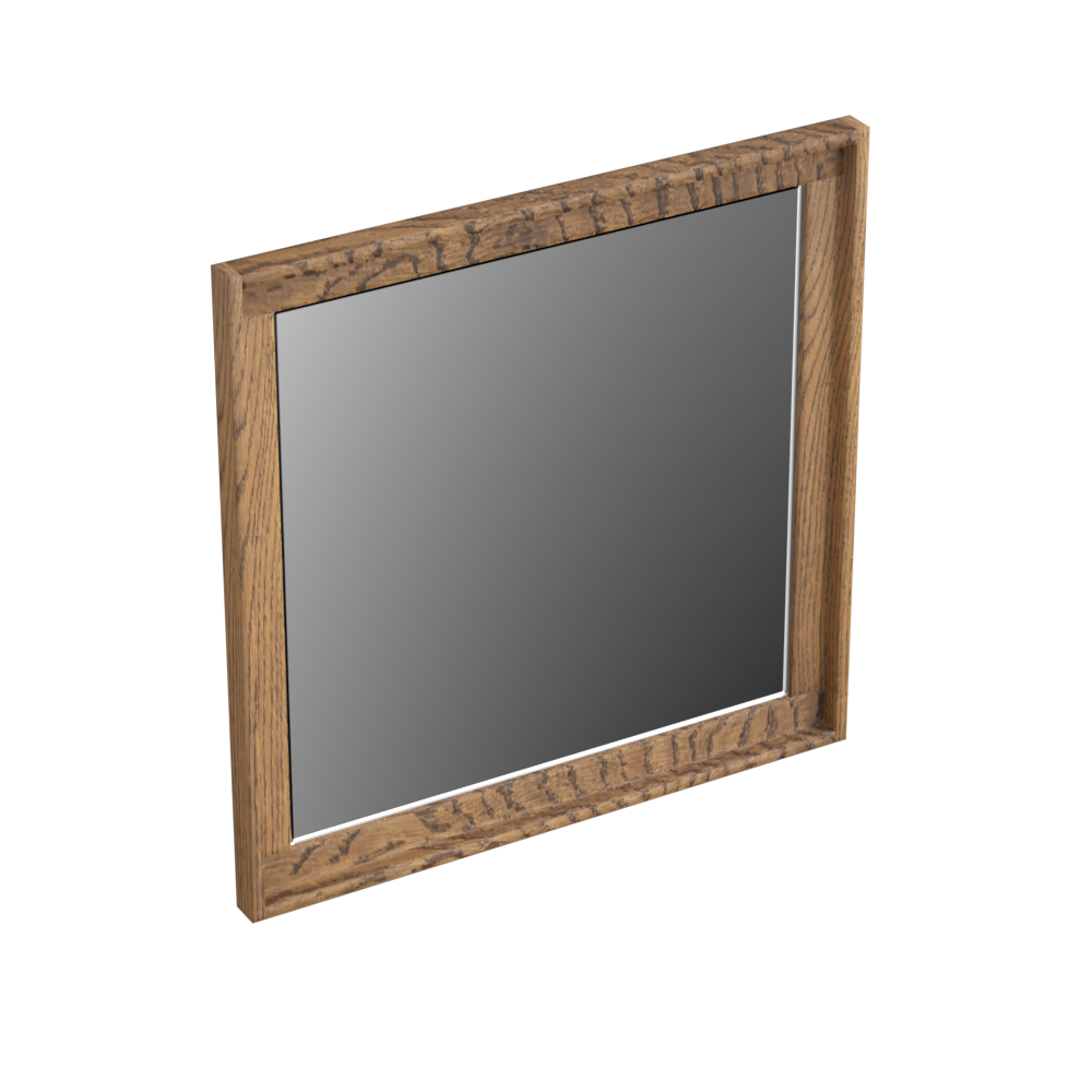Forzalaqua Reno spiegel 50x50cm castle brown