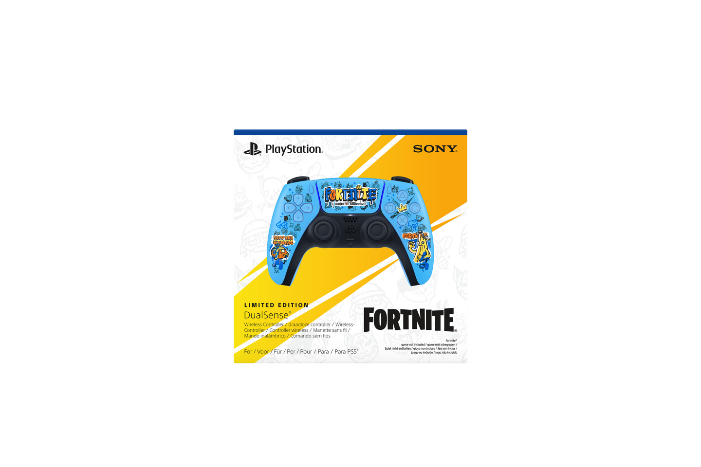 Sony Playstation 5 Dualsense Controller - FORTNITE Limited Edition