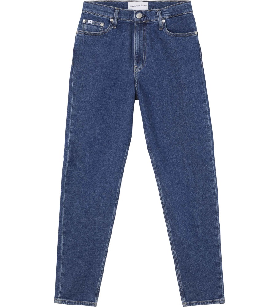Calvin Klein Jeans Jean Mom azul escuro