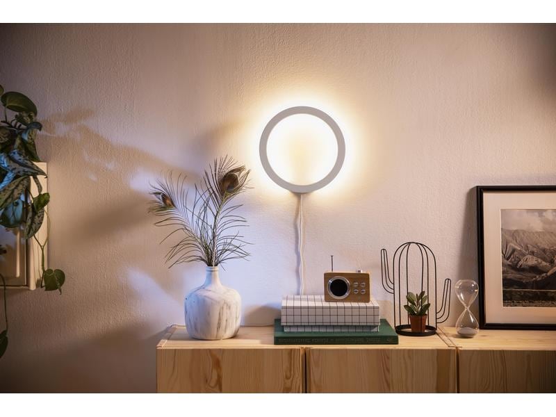 Philips Hue White & Color Ambiance Sana Wandleuchte Weiss LED-Wandleuchte