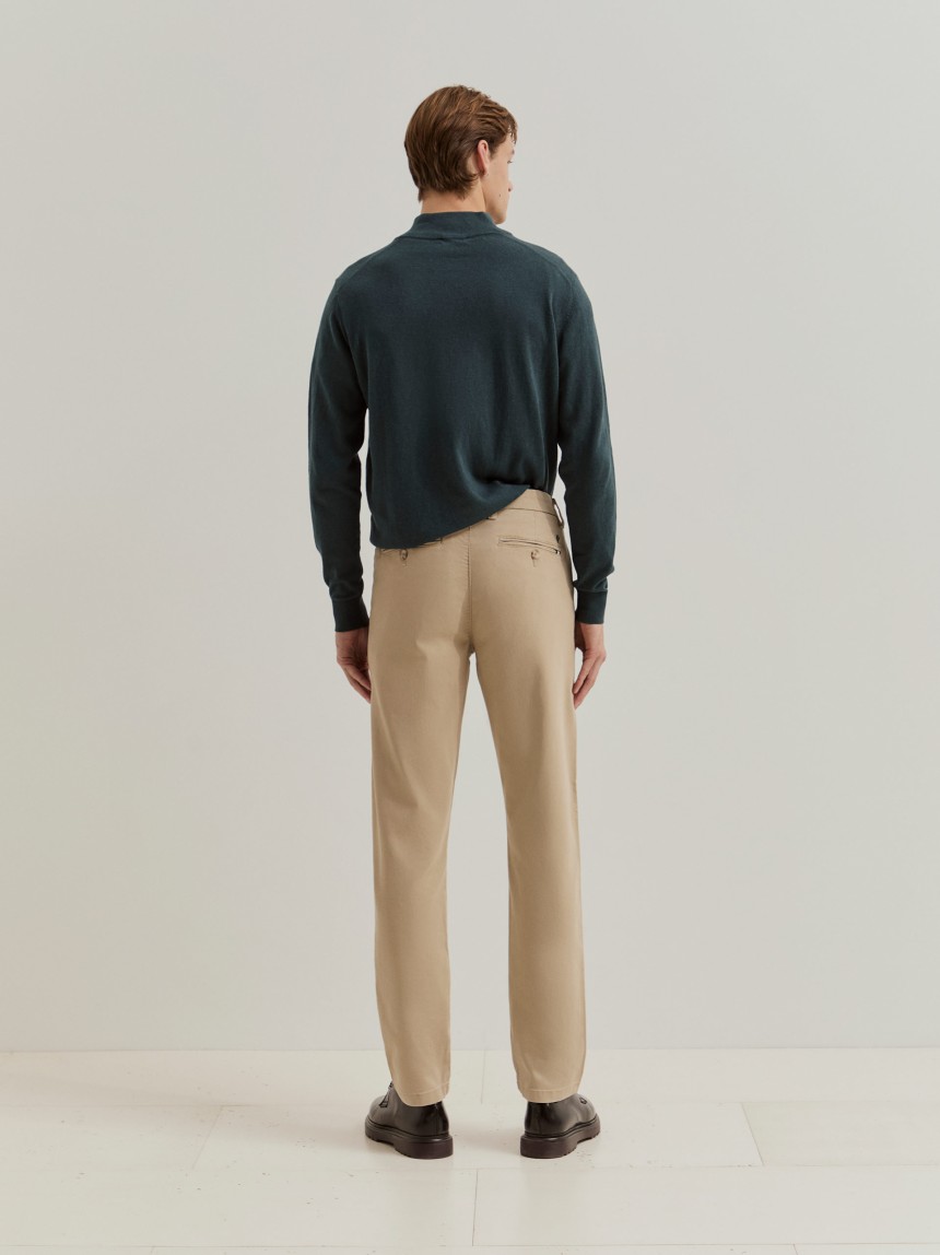 Calças chino regular fit