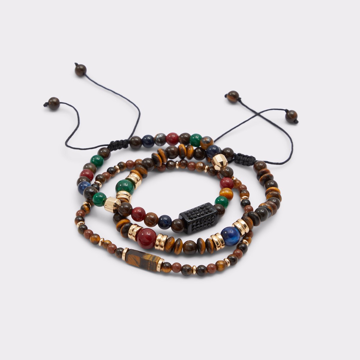 Nitali Brown Men Jewelry & Watches