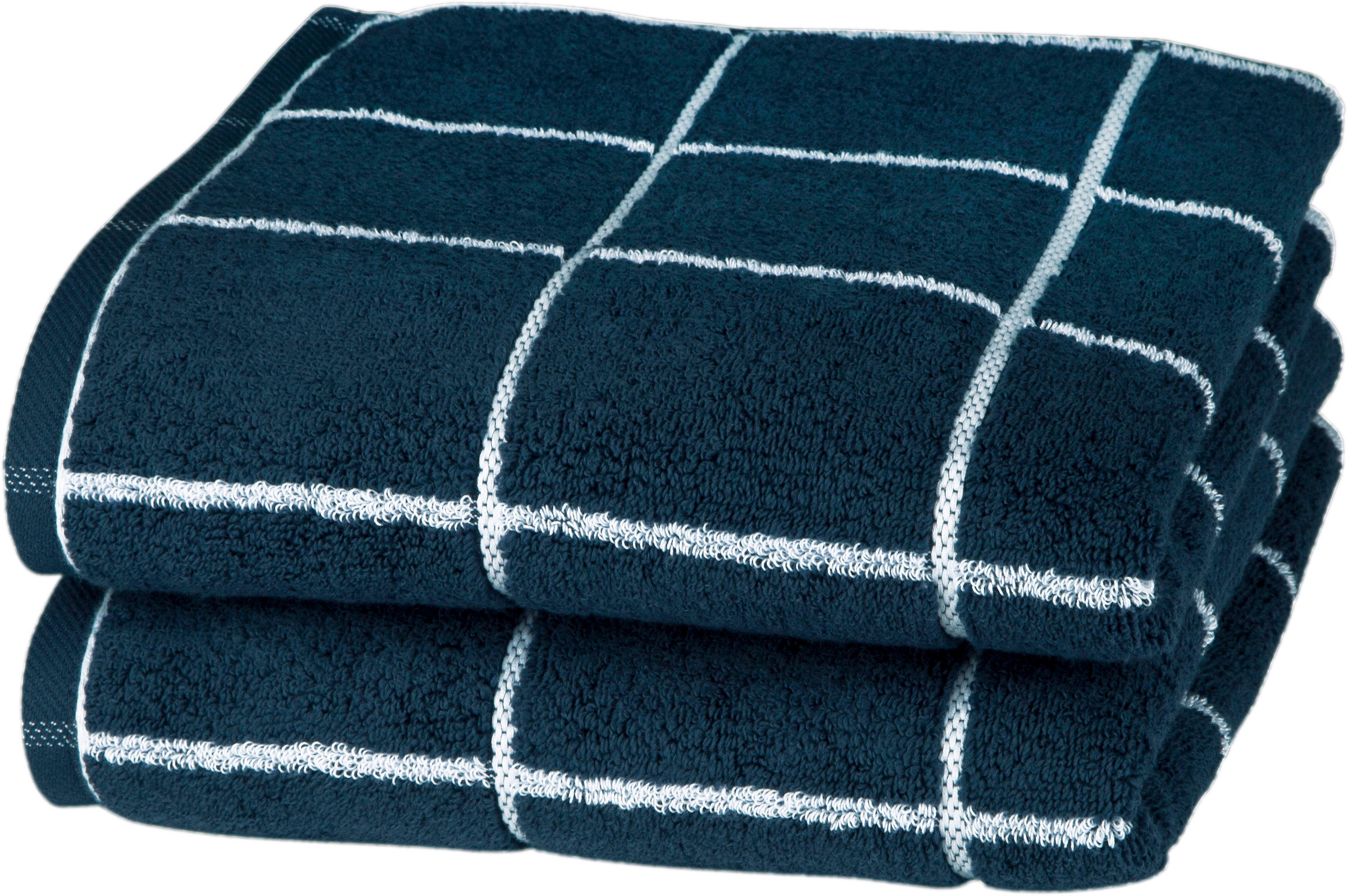 ROSS Handtücher »Cashmere Überkaro« 100% Baumwolle, kariert, in modischen Karo Farben