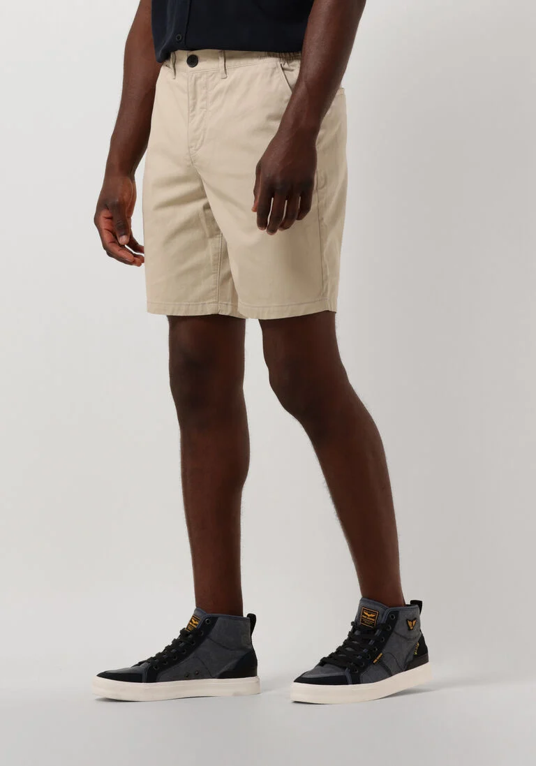 VANGUARD bruine vanguard korte broek chino shorts fine twill stretch