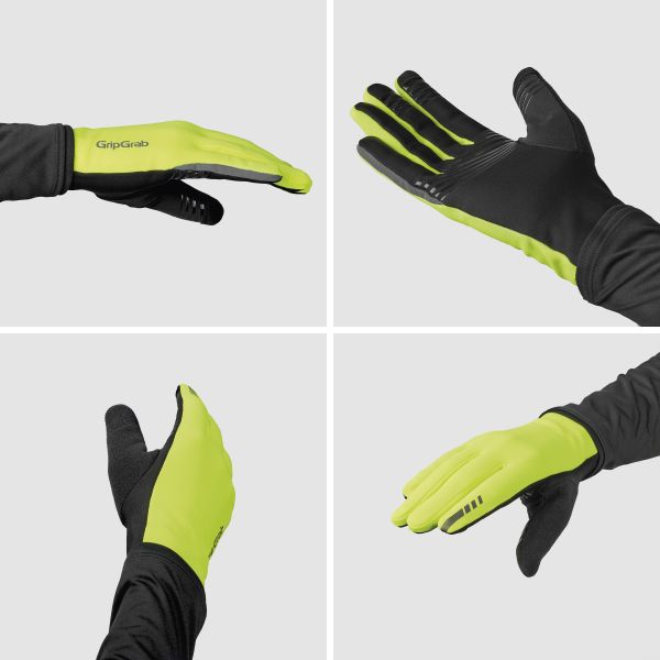 GripGrab Insulator 2 Midseason Cykelhandsker, Hi-Vis