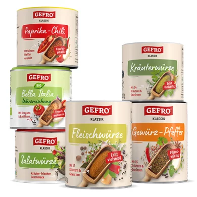 Würz-Set: 6 Würzmischungen zum Vorteilspreis