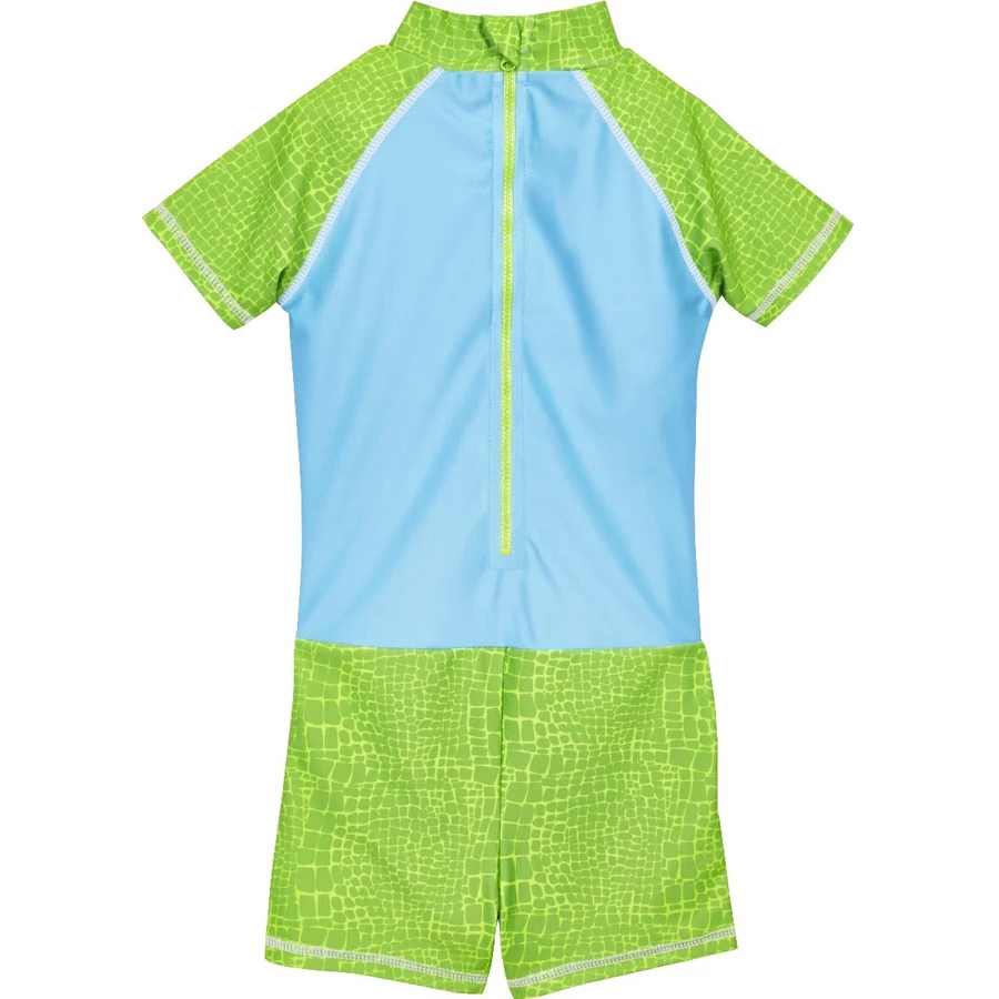 Playshoes UV-Schutz Einteiler Dino blau-grün
